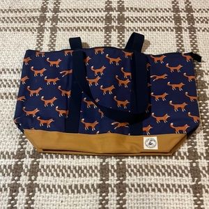 Lady Alamo navy fox bag